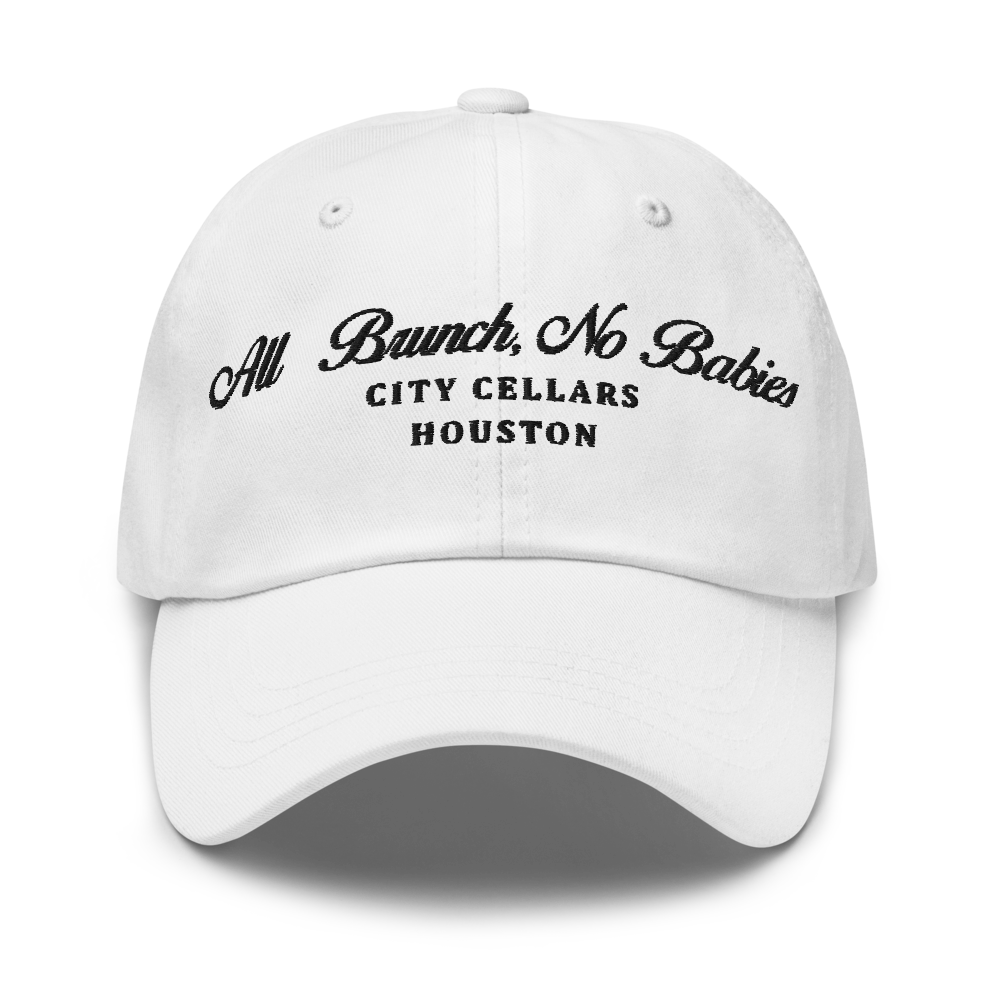 "All Brunch, No Babies"  Baseball Cap