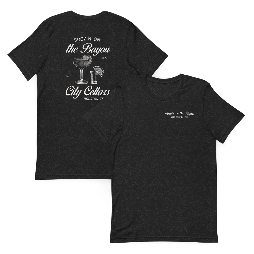 "Boozin on the Bayou" Dark T-Shirt